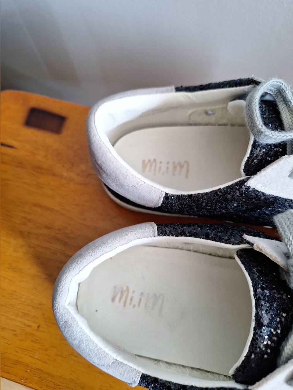 Shiny black sneakers by Mi,iM Size 8.5 - Picture 8 of 11